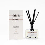 Geurstokjes set 'this is home.' (jasmijn & white musk, 200ml)