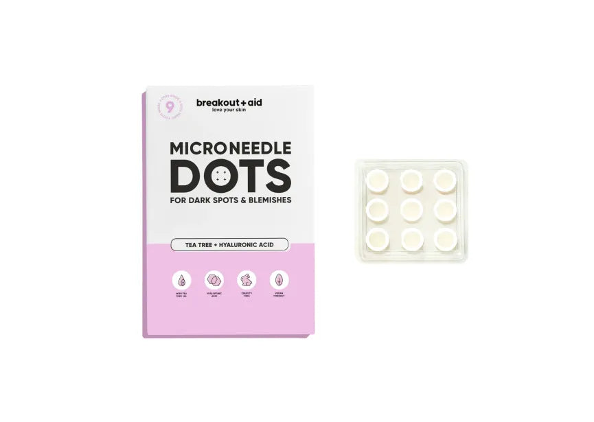 Breakout Aid- Micro Needle Dots Tea Tree + Hyaluronic Acid